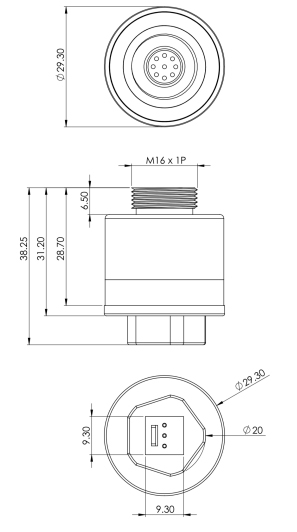 Original S+VOX Oxygen sensor O2 cell for medical use 0