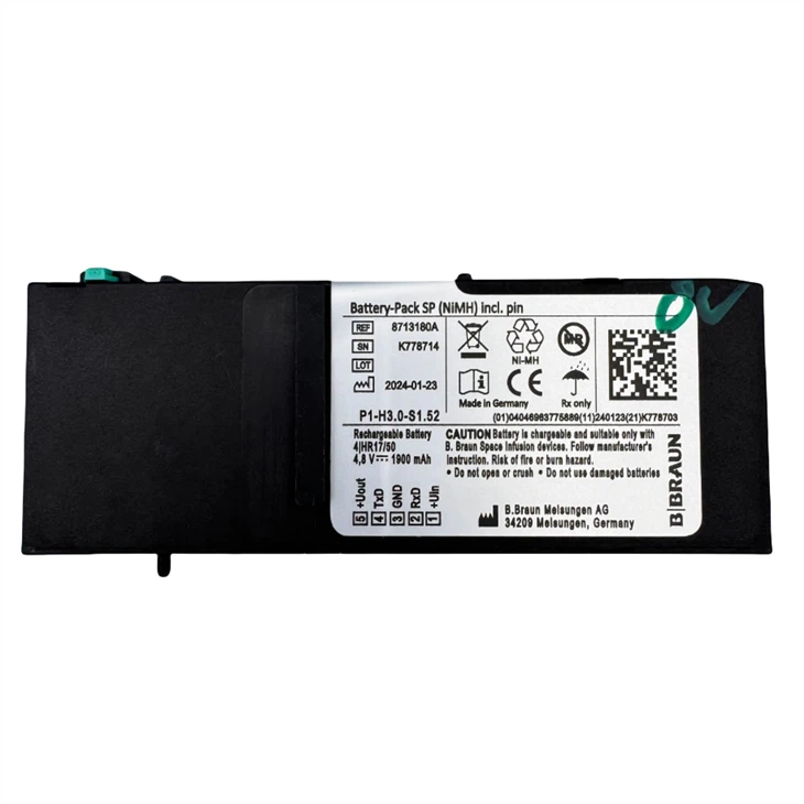 BB RAUN סוללת משאבת עירוי חלל 8713180A 34520856