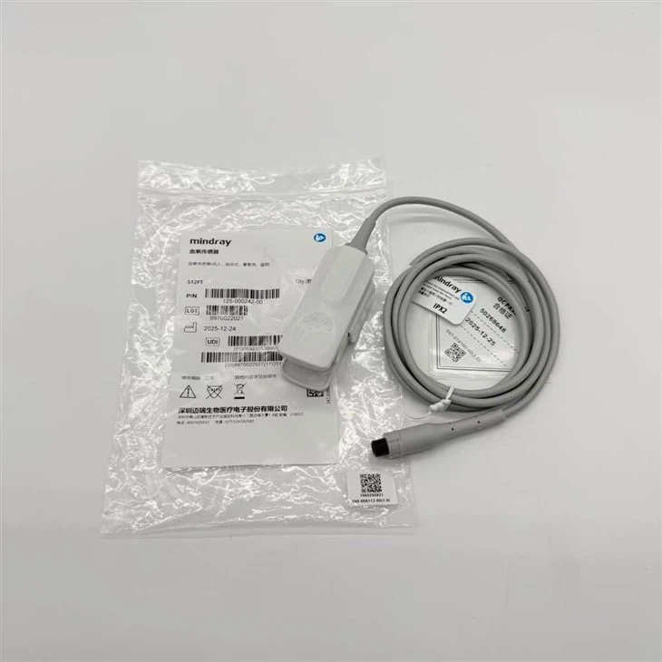 Original Mindray TMS30 Telemetry Spo2 Sensor Adult Finger Clip 512FT high quality