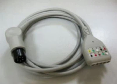 AAMI רגיל, Mindray Datascope, spacelabs, alch, allen, goldo, zoll 5lead ECG כבל trunk עם דין סוג