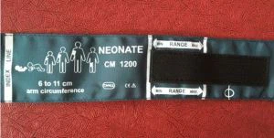 יונק, תינוק, פדיאטרי, מבוגר, קטן מבוגר, גדול למבוגרים לשימוש חוזר NIBP השרוול, צינור יחיד / כפול צינור 27-35cm עם TPU ו ניילון