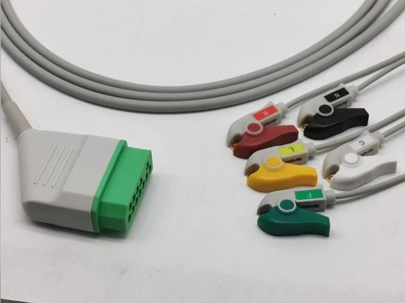 ניהון קוהדן 5 כבל מתאם ECG כבל מתאם