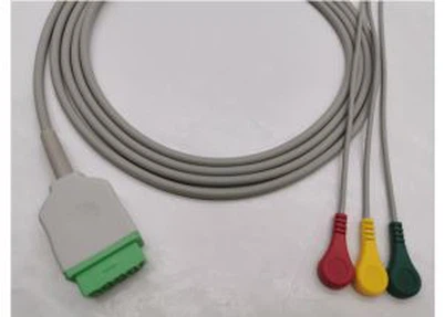 GE Healthcare-Connector Direct Connector כבל 3 מוביל מצליפה