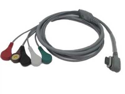 GE 7 להוביל Ecg הולטר ecg כבל SEER אור 2008594-004