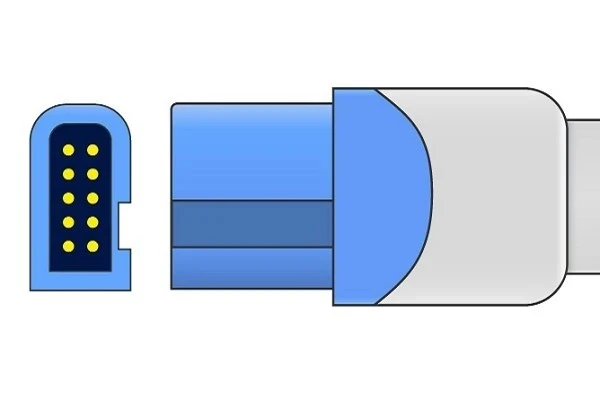 Spacelabs 10-Pin Veterinary Clip Spo2 Sensor