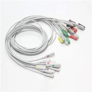Kangmei 10 Leads Ecg Ekg Cables