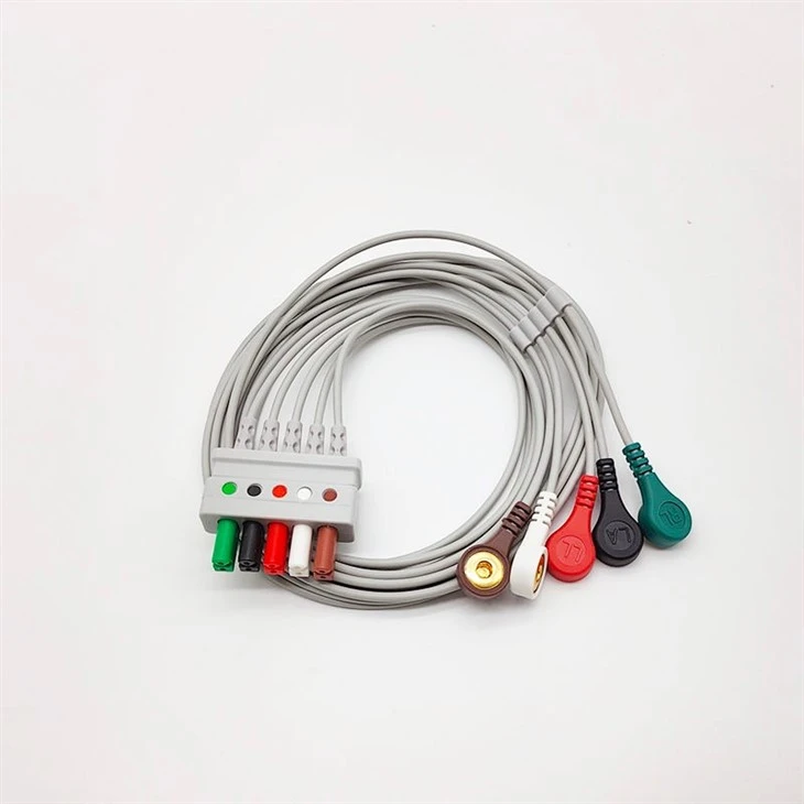 Mindray/Edan/Goldway ECG Trunk Cable With Leadwires 6pin